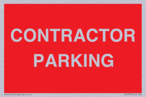 CONTRACTOR PARKING